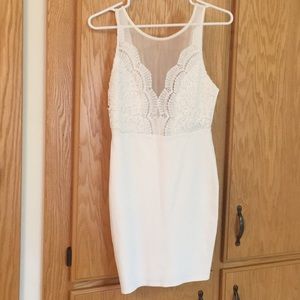 White bodycon dress - Lulus